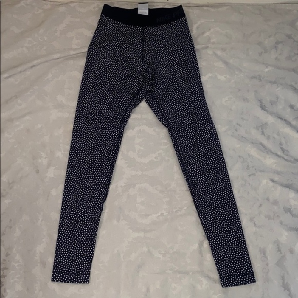 Nike women’s XS pro combat polka dot leggings - Picture 4 of 9
